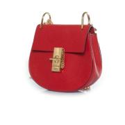 Chloé Pre-owned Pre-owned Laeder axelremsvskor Red, Dam