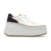 Chloé Kilklackssneakers Nama White, Dam