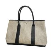 Hermès Vintage Pre-owned Canvas totevskor Gray, Dam