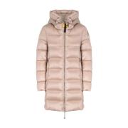 Parajumpers Beige Marion dunjacka med huva Beige, Dam