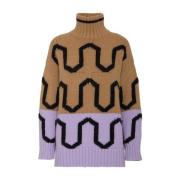 La DoubleJ Comber Turtleneck Beige, Dam