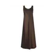 Max Mara Bruna Klänningar Regular Fit Brown, Dam