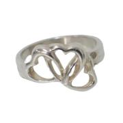 Tiffany & Co. Pre-owned Pre-owned Silver ringar Gray, Dam