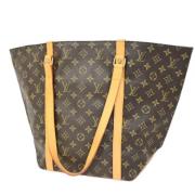 Louis Vuitton Vintage Pre-owned Canvas axelremsvskor Brown, Dam