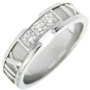 Tiffany & Co. Pre-owned Pre-owned Silver ringar Gray, Dam