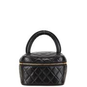 Chanel Vintage Pre-owned Laeder handvskor Black, Dam