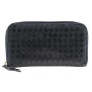 Bottega Veneta Vintage Pre-owned Laeder plnbcker Black, Dam