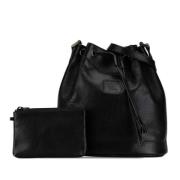 Burberry Vintage Pre-owned Laeder axelremsvskor Black, Dam