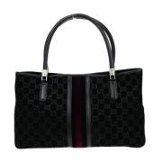 Gucci Vintage Pre-owned Mocka gucci-vskor Black, Dam