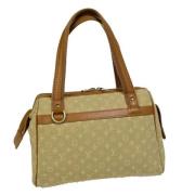 Louis Vuitton Vintage Pre-owned Canvas handvskor Beige, Dam