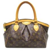 Louis Vuitton Vintage Pre-owned Canvas handvskor Brown, Dam