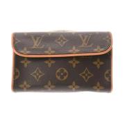 Louis Vuitton Vintage Pre-owned Canvas louis-vuitton-vskor Brown, Dam