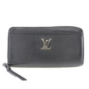 Louis Vuitton Vintage Pre-owned Laeder plnbcker Black, Dam