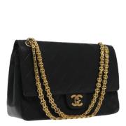 Chanel Vintage Pre-owned Laeder handvskor Black, Dam