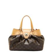 Louis Vuitton Vintage Pre-owned Canvas handvskor Brown, Dam