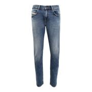 Diesel Slim Fit Jeans för Herrar Blue, Herr