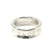 Tiffany & Co. Pre-owned Pre-owned Silver ringar Gray, Dam