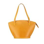 Louis Vuitton Vintage Pre-owned Laeder axelremsvskor Yellow, Dam