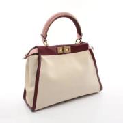 Fendi Vintage Pre-owned Canvas fendi-vskor Pink, Dam