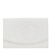 Chanel Vintage Pre-owned Laeder plnbcker White, Dam