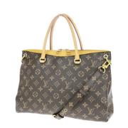 Louis Vuitton Vintage Pre-owned Canvas handvskor Brown, Dam