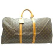 Louis Vuitton Vintage Pre-owned Canvas handvskor Brown, Dam