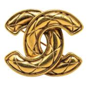 Chanel Vintage Pre-owned Guld chanel-smycken Yellow, Dam