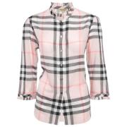 Burberry Vintage Pre-owned Bomull toppar Pink, Dam