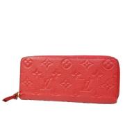 Louis Vuitton Vintage Pre-owned Laeder plnbcker Red, Dam