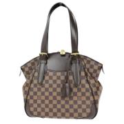 Louis Vuitton Vintage Pre-owned Canvas louis-vuitton-vskor Brown, Dam