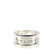 Tiffany & Co. Pre-owned Pre-owned Silver ringar Gray, Dam