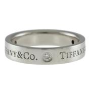 Tiffany & Co. Pre-owned Pre-owned Platina ringar Gray, Dam