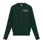 Sporty & Rich Sweatshirt från New York-kollektionen Green, Unisex