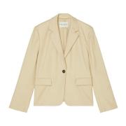 Marc O'Polo Blazer regular Beige, Dam