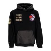 Mitchell & Ness Toronto Raptors Vintage Logo Hoodie Black, Herr