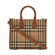 Burberry Stiliga Väskor Kollektion Brown, Dam