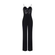 Rinascimento Elegant Jumpsuit Höst Vinter Kollektion Black, Dam