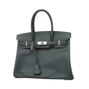 Hermès Vintage Pre-owned Laeder handvskor Gray, Dam