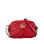 Gucci Vintage Pre-owned Laeder gucci-vskor Red, Dam