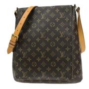 Louis Vuitton Vintage Pre-owned Canvas louis-vuitton-vskor Brown, Dam