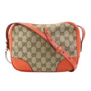 Gucci Vintage Pre-owned Canvas gucci-vskor Beige, Dam