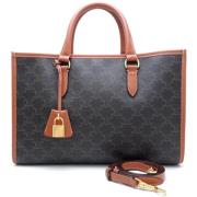 Celine Vintage Pre-owned Laeder celine-vskor Brown, Dam