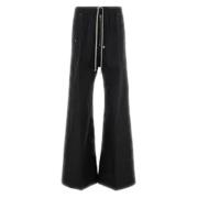 Rick Owens Tectual Track Pants för Män Black, Herr