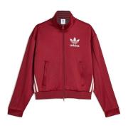 Adidas Burgundy Track Top Collegiate Stil Red, Herr