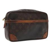 Louis Vuitton Vintage Pre-owned Canvas kuvertvskor Brown, Dam