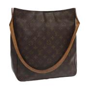 Louis Vuitton Vintage Pre-owned Canvas louis-vuitton-vskor Brown, Dam