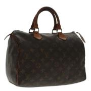 Louis Vuitton Vintage Pre-owned Canvas louis-vuitton-vskor Brown, Dam