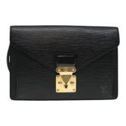 Louis Vuitton Vintage Pre-owned Laeder louis-vuitton-vskor Black, Dam