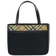 Burberry Vintage Pre-owned Laeder totevskor Black, Dam