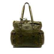 Gucci Vintage Pre-owned Laeder gucci-vskor Brown, Dam